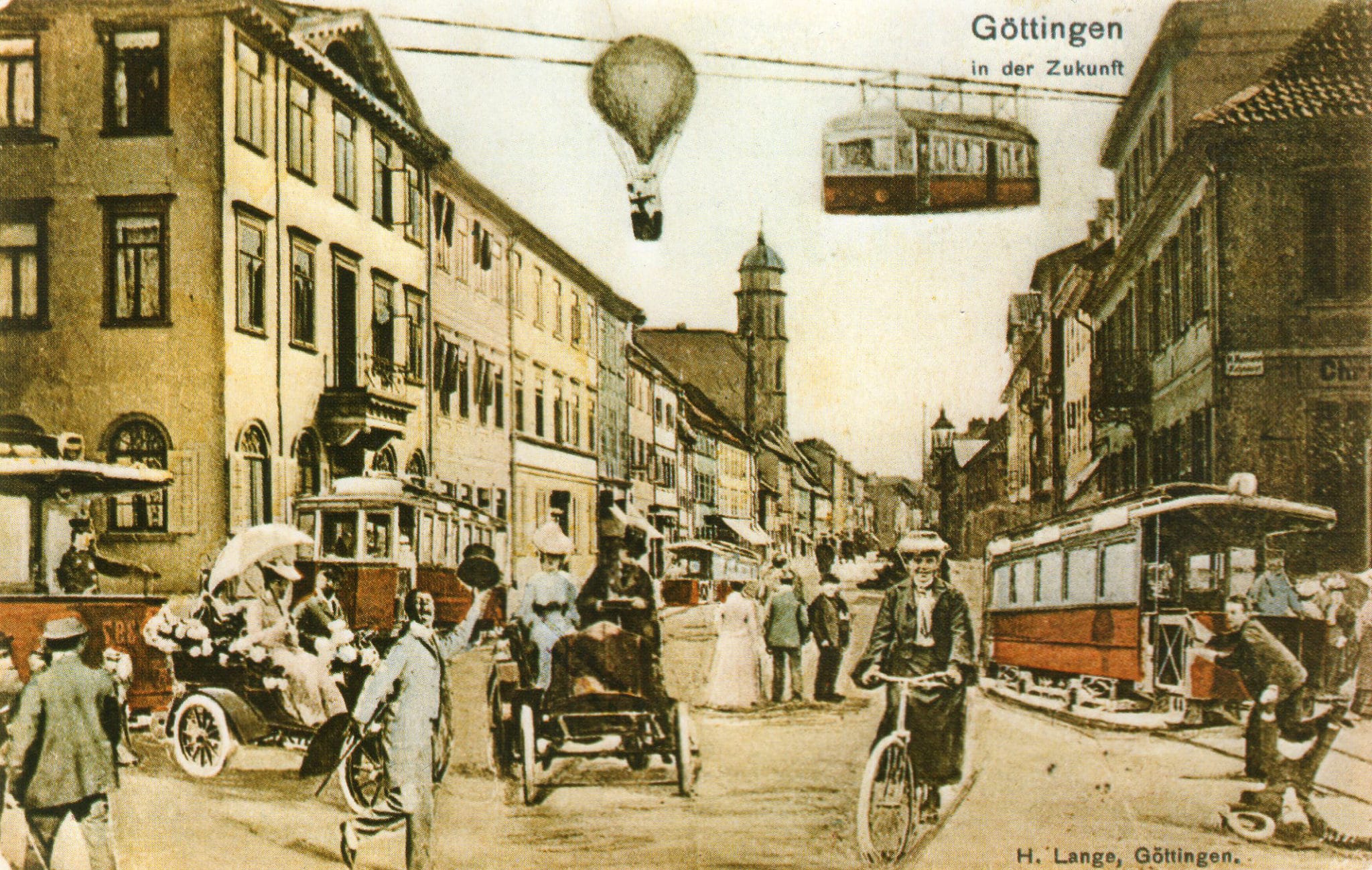 Die Straßenbahn in Göttingen