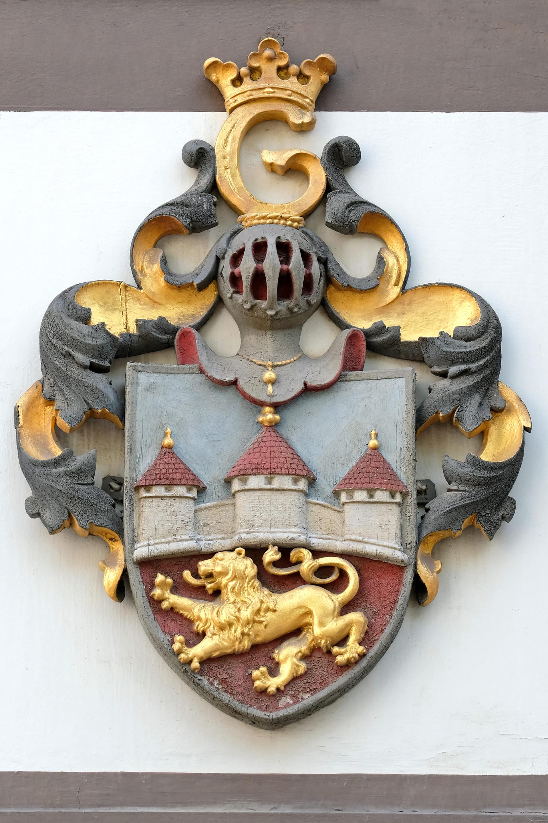 Wappen an der Ratsapotheke